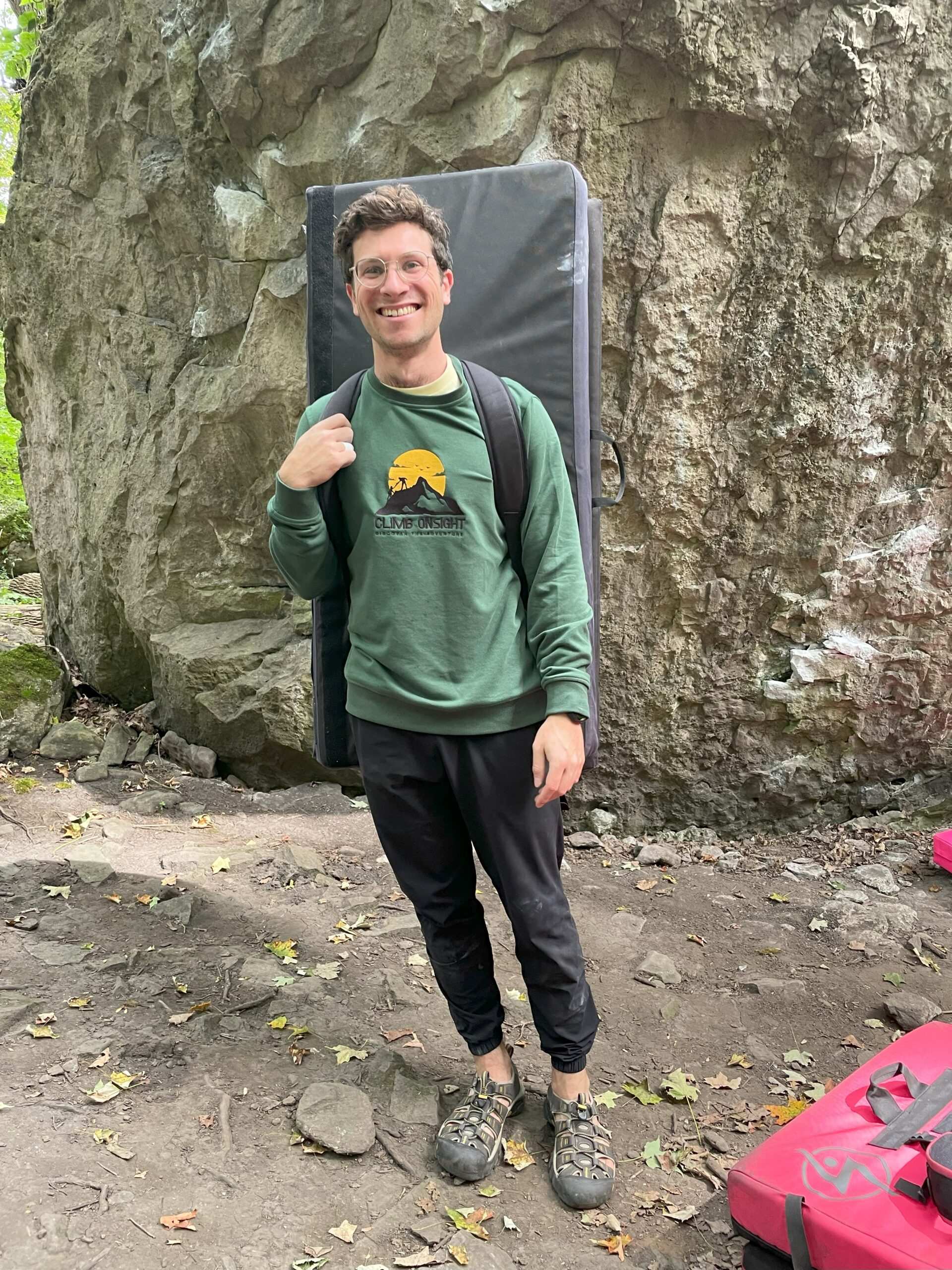 Shaun, founder of Climb Onsight